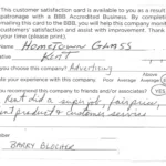 Better Business Bureau review